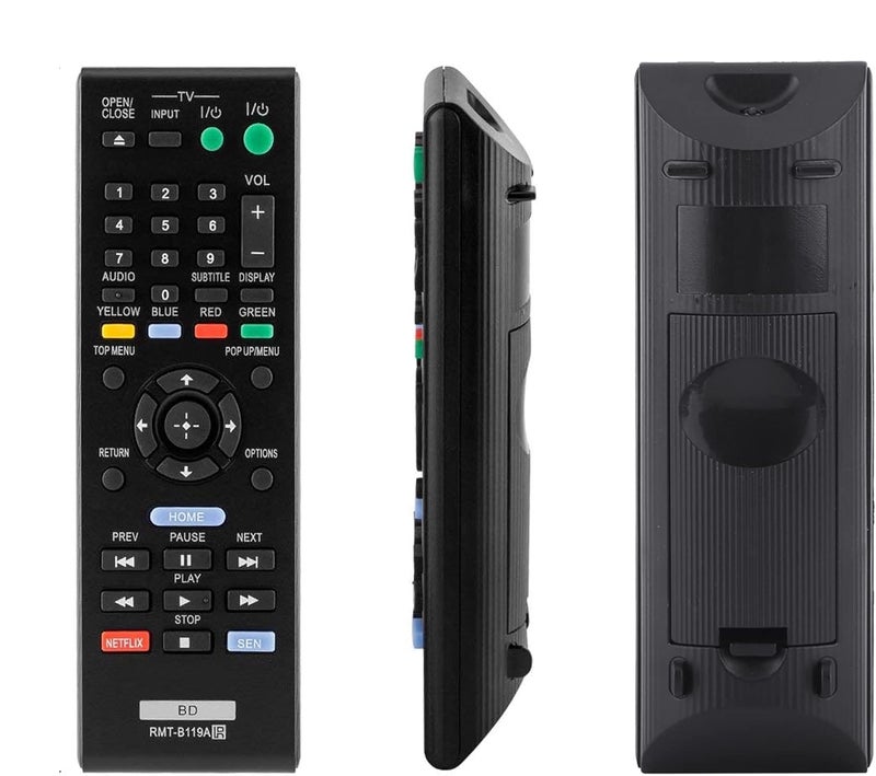 UBay New Remote RMT-B119A Compatible with Sony Blu-Ray Disc DVD Player BDP-BX59 BDP-S390 BDP-S590 BDP-BX110 BDP-S1100 BDP-S3100 BDP-BX310 BDP-BX510 BDP-S580 DP-BX510 BDP-BX59 BDP-BX39 - Image 3